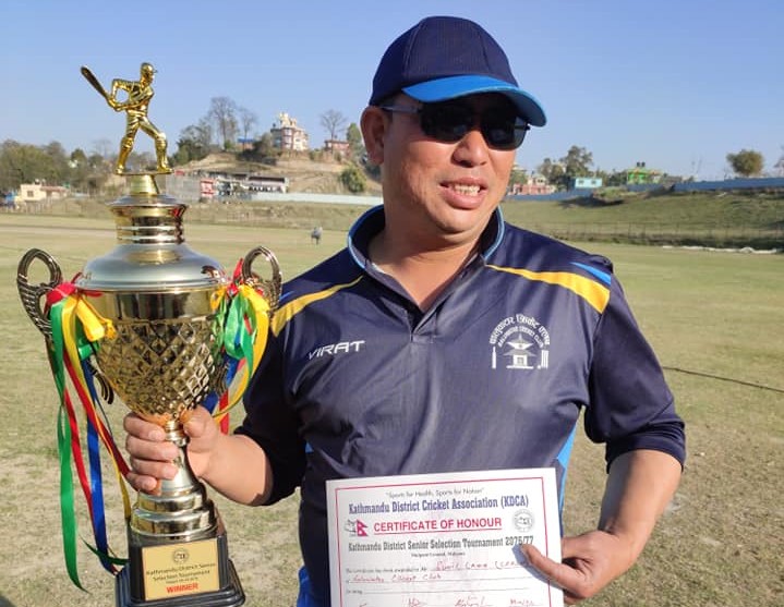 नेपालले नचिनेको धादिङका अन्तराष्ट्रिय क्रिकेट प्रशिक्षक सुनील लामा